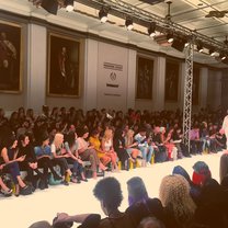 One of the shows I got to attend with Fashion Week Internships